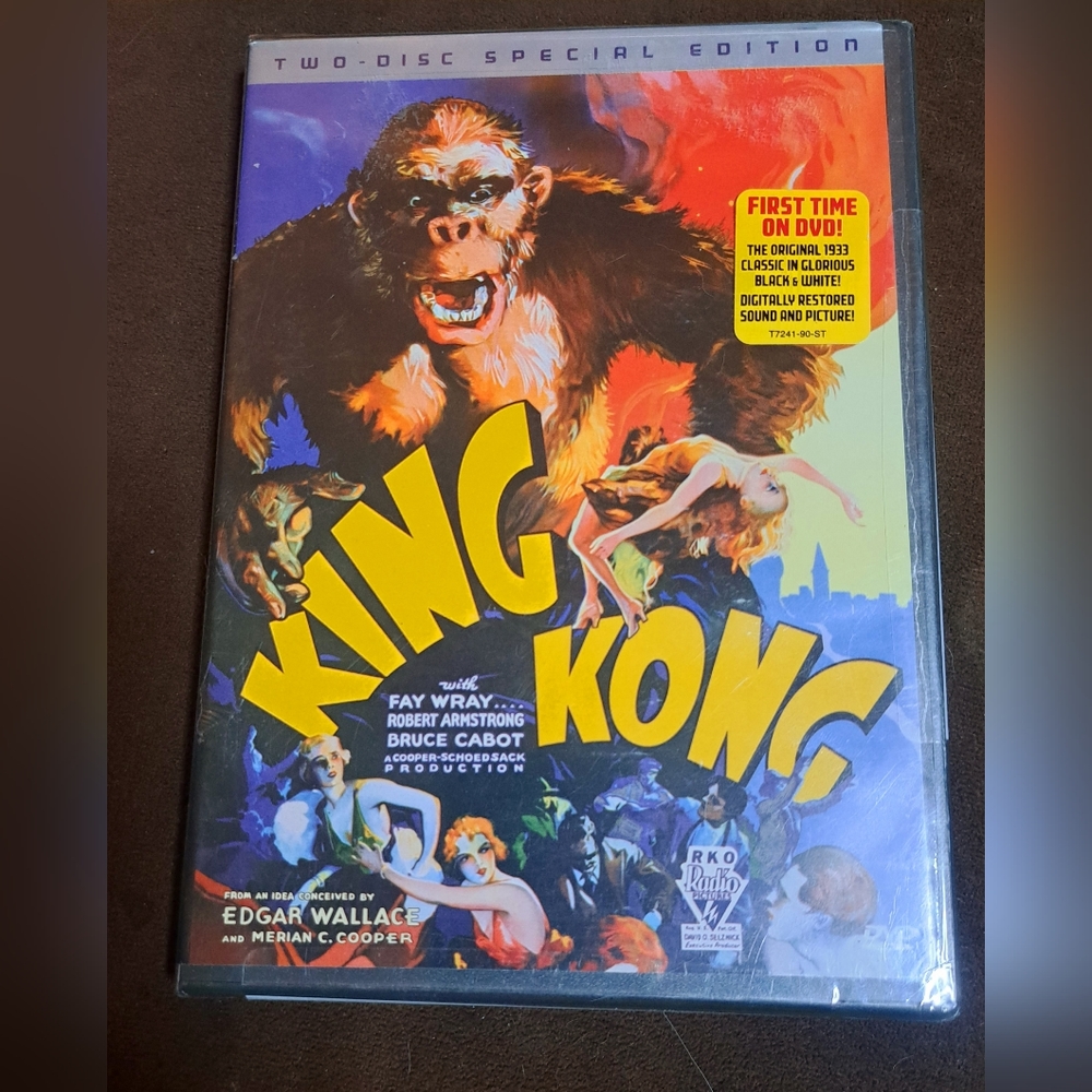 King Kong Two Disc Special Edition Sealed Never Used
